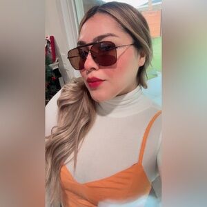 TOD’S Brown Aviator Sunglasses